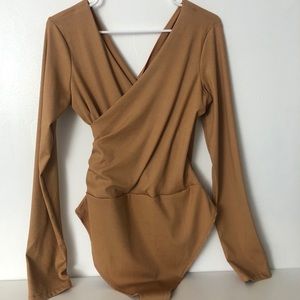 Tan Bodysuit